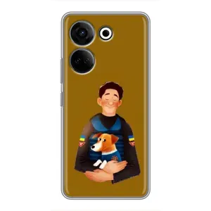 Чохли з картинкою собаки Патрон для Tecno Camon 20 Pro (AlphaPrint) (ЗСУ Патрон)