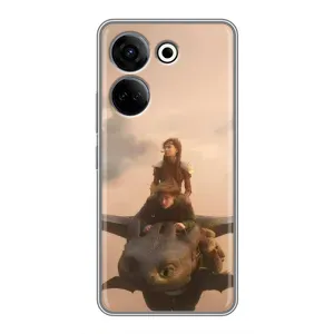 Чохол як приборкати дракона на Tecno Camon 20 (Фільм дракон)