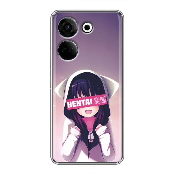 Чехол с принтом «Hentai chan» для TECNO Camon 20