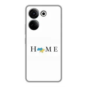 Чохол для Патріота України Tecno Camon 20 - (AlphaPrint) (Home)