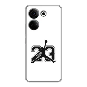 Чехлы для Tecno Camon 20 - с картинкой JORDAN (AlphaPrint) (Jordan 23)