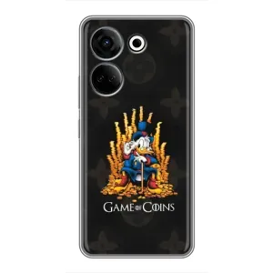 Чехли для Tecno Camon 20 - Скрудж МакДак Louis Vuitton (PREMIUMPrint) (Король грошей)