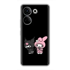 Чехол с кроликом Куроми на Tecno Camon 20 (Куроми и Мелоди)