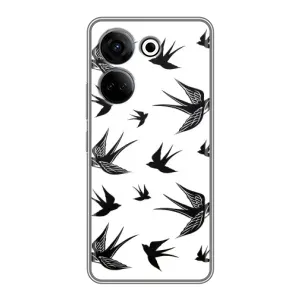 Чохол з пташками на Tecno Camon 20 (VPrint)