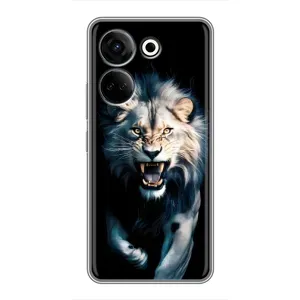 Чохол з принтом «Лев у темряві» для TECNO Camon 20