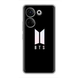 Чохол з принтом «Лого BTS» для TECNO Camon 20