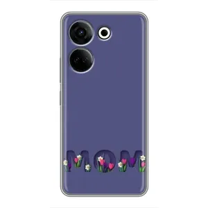 Чохли для мами на Tecno Camon 20 (Мама в квітах)