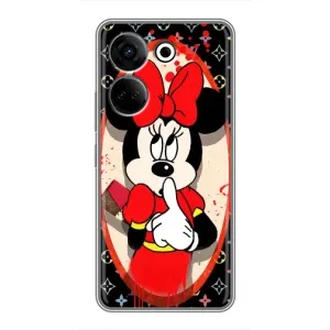Чохол Disney Mouse Tecno Camon 20 (PREMIUMPrint) (Мінні Маус ЛВ)