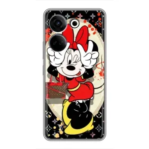 Чохол Disney Mouse Tecno Camon 20 (PREMIUMPrint) (Мінні peace)