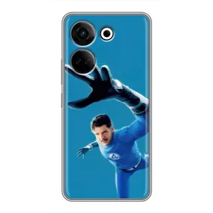 Чохол з принтом Фантастична четвірка для Tecno Camon 20 (Містер Фантастік супергерой)