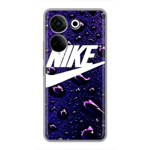 Чехол для Tecno Camon 20 - с принтом Найк (AlphaPrint) (Найк принт)