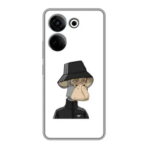 Чохли з Мавпами NFT для Tecno Camon 20 (AlphaPrint) (мавпа NFT Adidas)