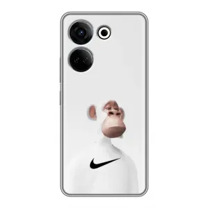Чохли з Мавпами NFT для Tecno Camon 20 (AlphaPrint) (мавпа NFT Nike)