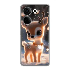 Чехол с принтом «Олененок» для TECNO Camon 20