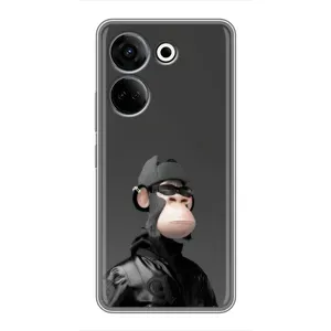 Чохли з Мавпами NFT для Tecno Camon 20 (AlphaPrint) (стильна мавпа NFT)