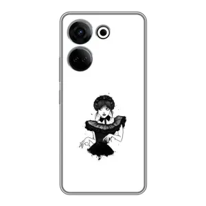 Чохли Венсдей на Tecno Camon 20 Уенсдей (AlphaPrint) (танець Венздей)