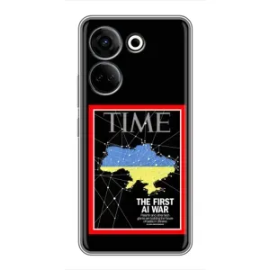 Українські, патріотичні Чохли для ТЕКНУ Камон 20 (TIME Ukraine)