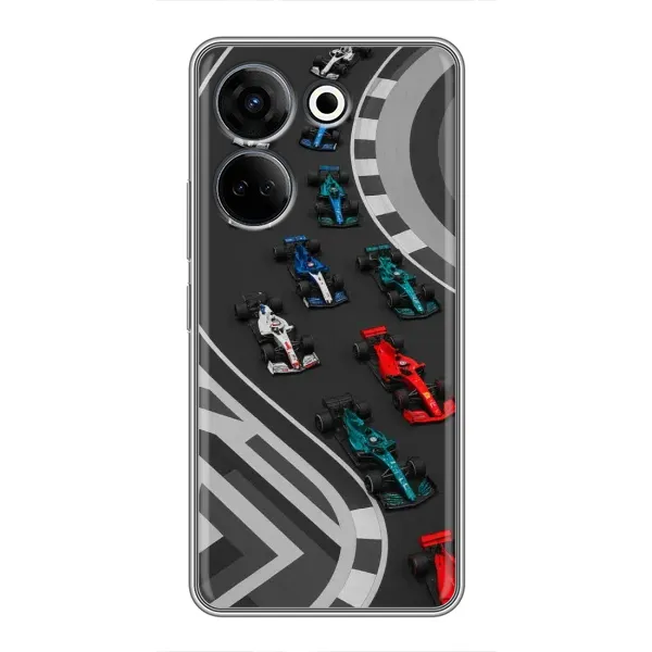 Чохол з принтом «Траса Ф1» для TECNO Camon 20 Чохол з принтом «Траса Ф1» для TECNO Camon 20