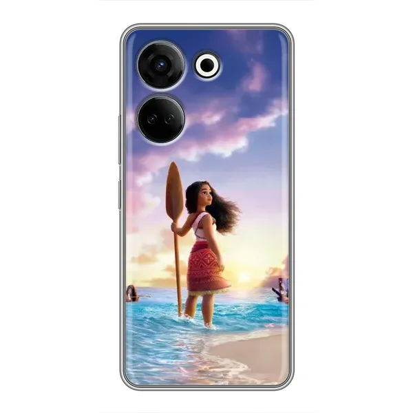 Чохол з принтом «Моана з веслом» для TECNO Camon 20 Чохол з принтом «Моана з веслом» для TECNO Camon 20