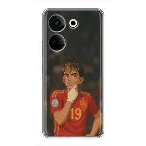 Чохол з футболістом Ламін Ямаль Tecno Camon 20 (Ямаль аніме)