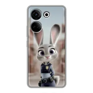 Чохол Зоотрополіс на Tecno Camon 20 (Офіцер Джуді Гопс)