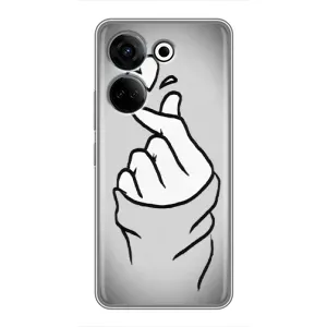Чехол с принтом «Значок Love» для TECNO Camon 20