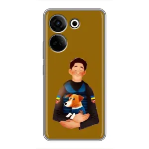 Чохли з картинкою собаки Патрон для Tecno Camon 20 (AlphaPrint) (ЗСУ Патрон)