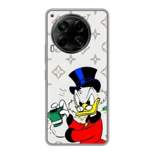 Чехли для Tecno Camon 30 (CL6) - Скрудж МакДак Louis Vuitton (PREMIUMPrint) (Бакси Скрудж)