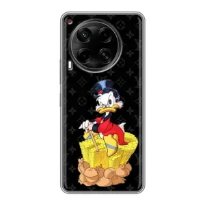 Чехли для Tecno Camon 30 (CL6) - Скрудж МакДак Louis Vuitton (PREMIUMPrint) (Богатство Макдака)