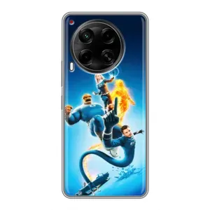 Чохол з принтом Фантастична четвірка для Tecno Camon 30 (CL6) (Герої Фантастична Четвірка)