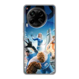 Чохол з принтом Фантастична четвірка для Tecno Camon 30 (CL6) (Герої Фантастична Четвірка)