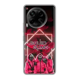 Чохол Гра в кальмара для Tecno Camon 30 (CL6) (Охоронці Гра кальмара)