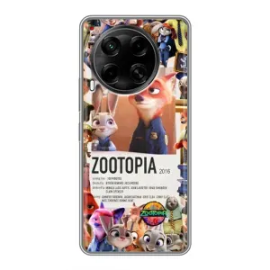 Чохол Зоотрополіс на Tecno Camon 30 (CL6) (Постер Зоотрополіс)