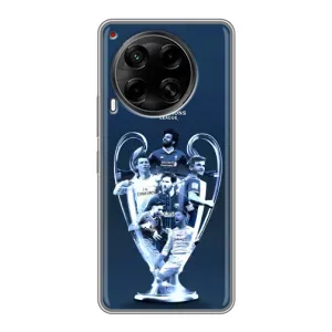 Чехлы для Tecno Camon 30 (CL6) (VPrint) - Футбольные клубы (Кубок ЛЧ)