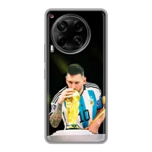 Чохли для Tecno Camon 30 (CL6) (Leo чемпіон) (AlphaPrint) (Кубок Мессі)