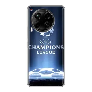 ФК Реал Мадрид чехлы для Tecno Camon 30 (CL6) (AlphaPrint) (Лига чемпионов)