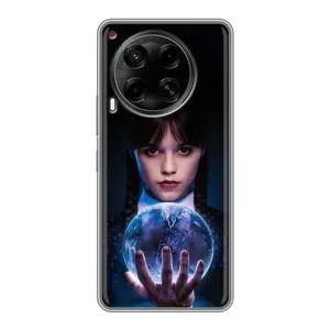 Чохол з дизайном Венздей 2 на Tecno Camon 30 (CL6) (Магічна сфера Венздей)