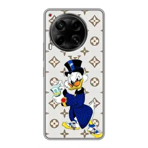 Чехли для Tecno Camon 30 (CL6) - Скрудж МакДак Louis Vuitton (PREMIUMPrint) (Макдак на стилі)