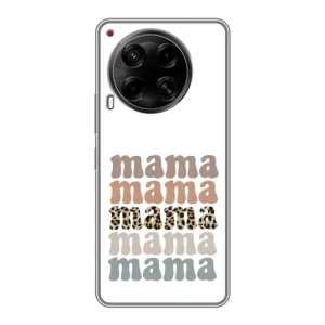 Чохли для мами на Tecno Camon 30 (CL6) (Текстовий колаж мама)