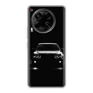 Чехол для Техно Камон 30 - с принтом БМВ (AlphaPrint) (Машина BMW)