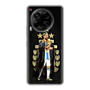 Чохли для Tecno Camon 30 (CL6) (Leo чемпіон) (AlphaPrint) (Мессі Король)