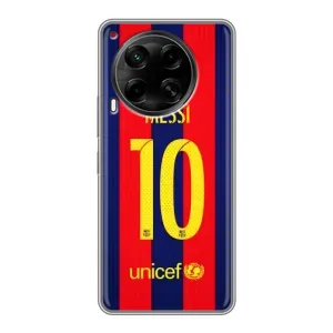 Чохли Мессі для Tecno Camon 30 (CL6) (AlphaPrint) (Messi Barca 10)