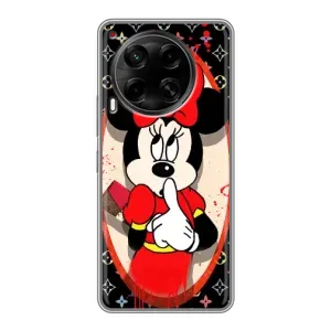 Чохол Disney Mouse Tecno Camon 30 (CL6) (PREMIUMPrint) (Мінні Маус ЛВ)