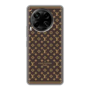 Чохли Луі Вітон для Tecno Camon 30 (CL6) (AlphaPrint - LOUIS VUITTON) (шпалери LV)