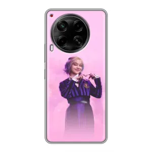 Чохол з дизайном Венздей 2 на Tecno Camon 30 (CL6) (Яскрава Енід Венздей)