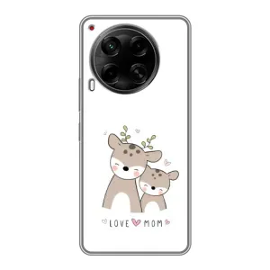 Чохли для мами на Tecno Camon 30 (CL6) (Оленята мама і малюк)