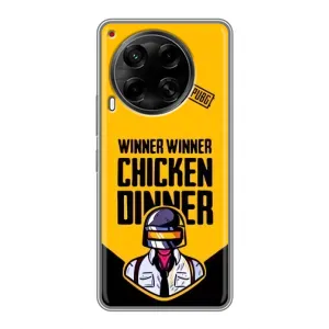 Чеjхол PUBG для ТЕКНО Камон 30 (CL6) (AlphaPrint) (Pubg шолом)