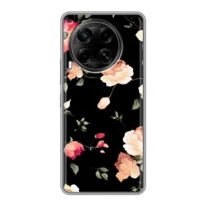 Чехлы с Цветами для Tecno Camon 30 (CL6) (VPrint) (Розочки)