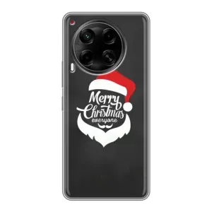 Рождественские Чехлы для Tecno Camon 30 (CL6) (VPrint) (Санта Крисмас)