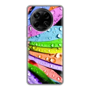 Чехлы (ART) Цветы на Tecno Camon 30 (CL6) (VPrint) (Семицветик)